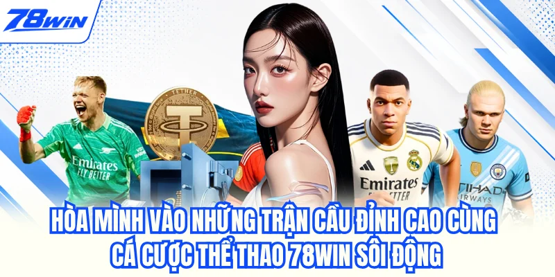Hòa mình vào những trận cầu đỉnh cao cùng cá cược thể thao 78WIN sôi động